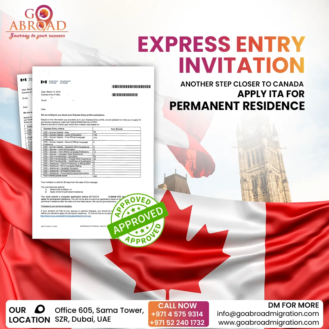 Students reviewing documents after student visa approval